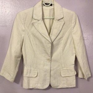 Morgan de Toi White Blazer